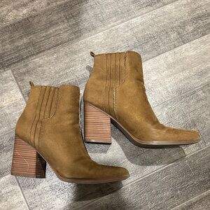 Indigo Brown Ankle Booties